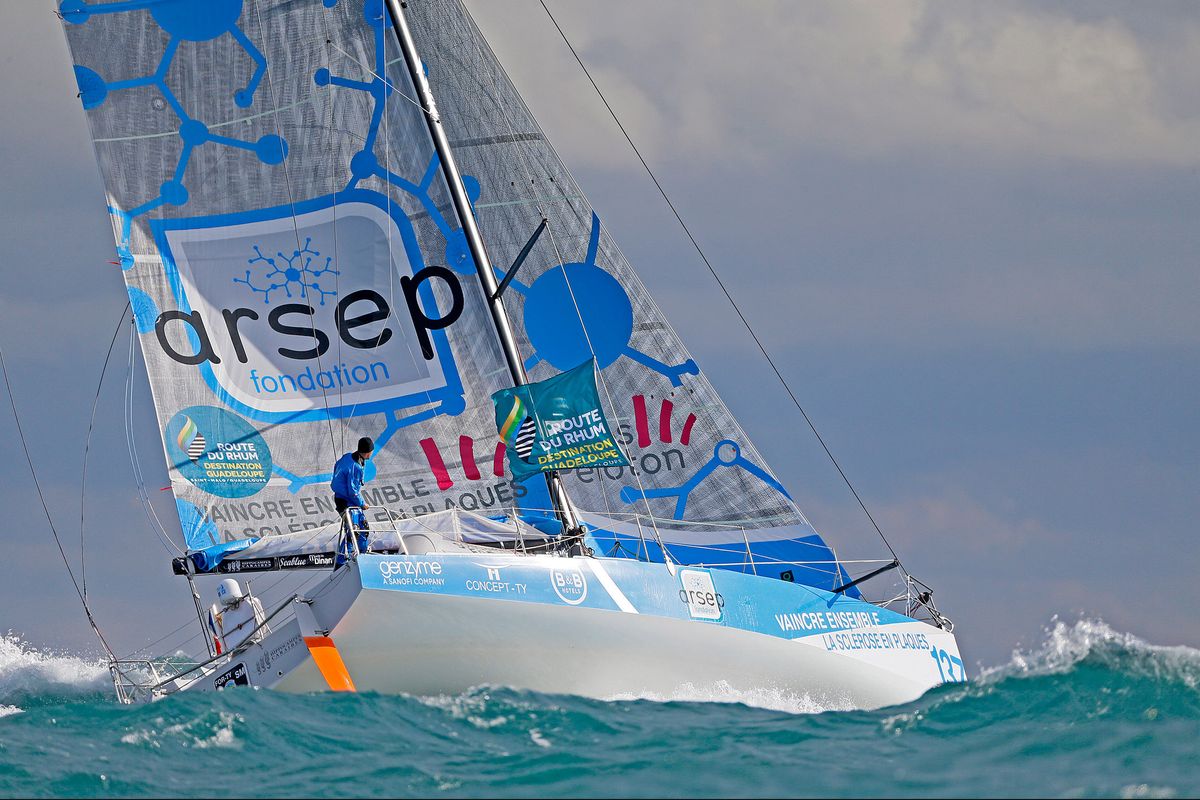 Pit-stops in the Azores as leading Multi50s divert on Route du Rhum